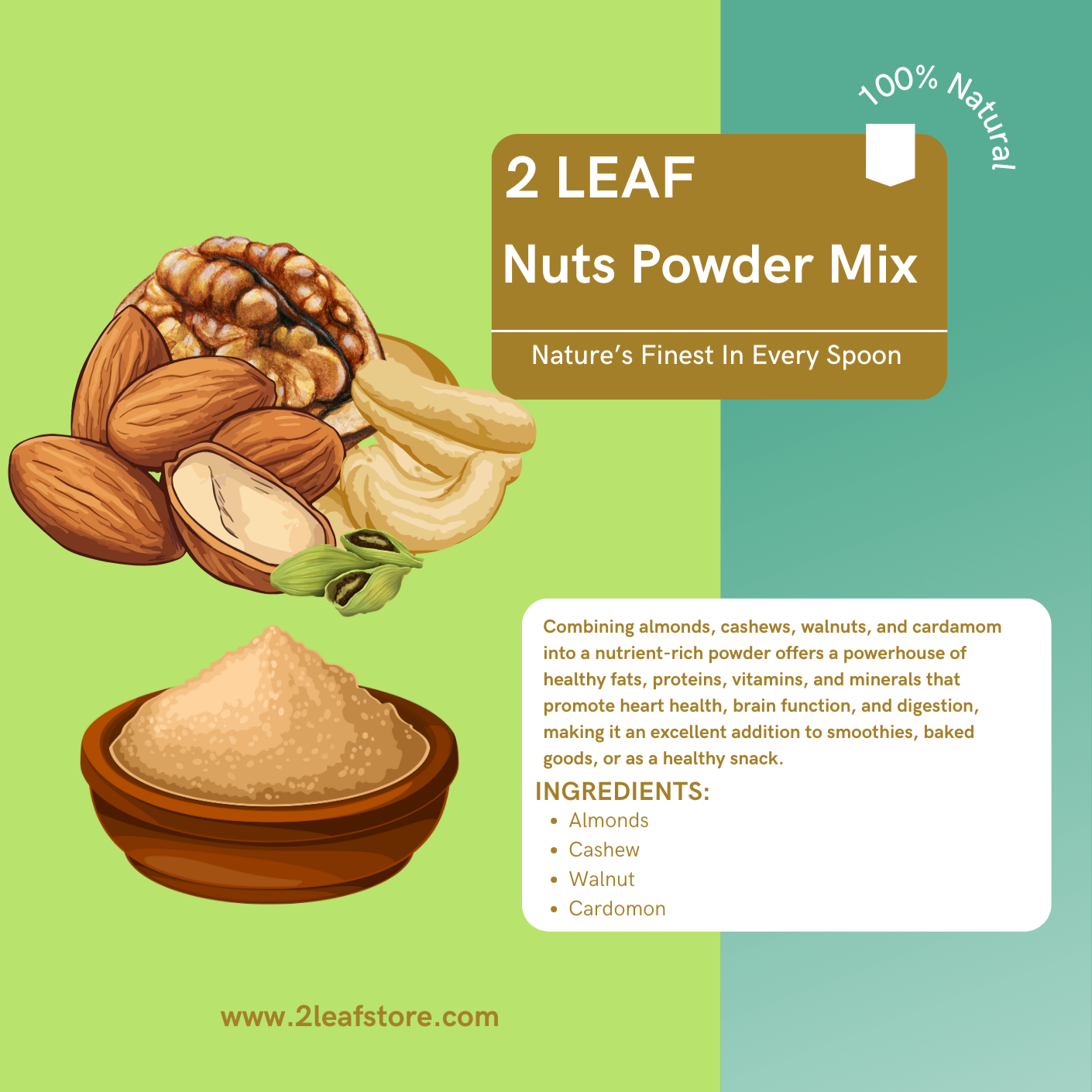 Nuts Powder Mix