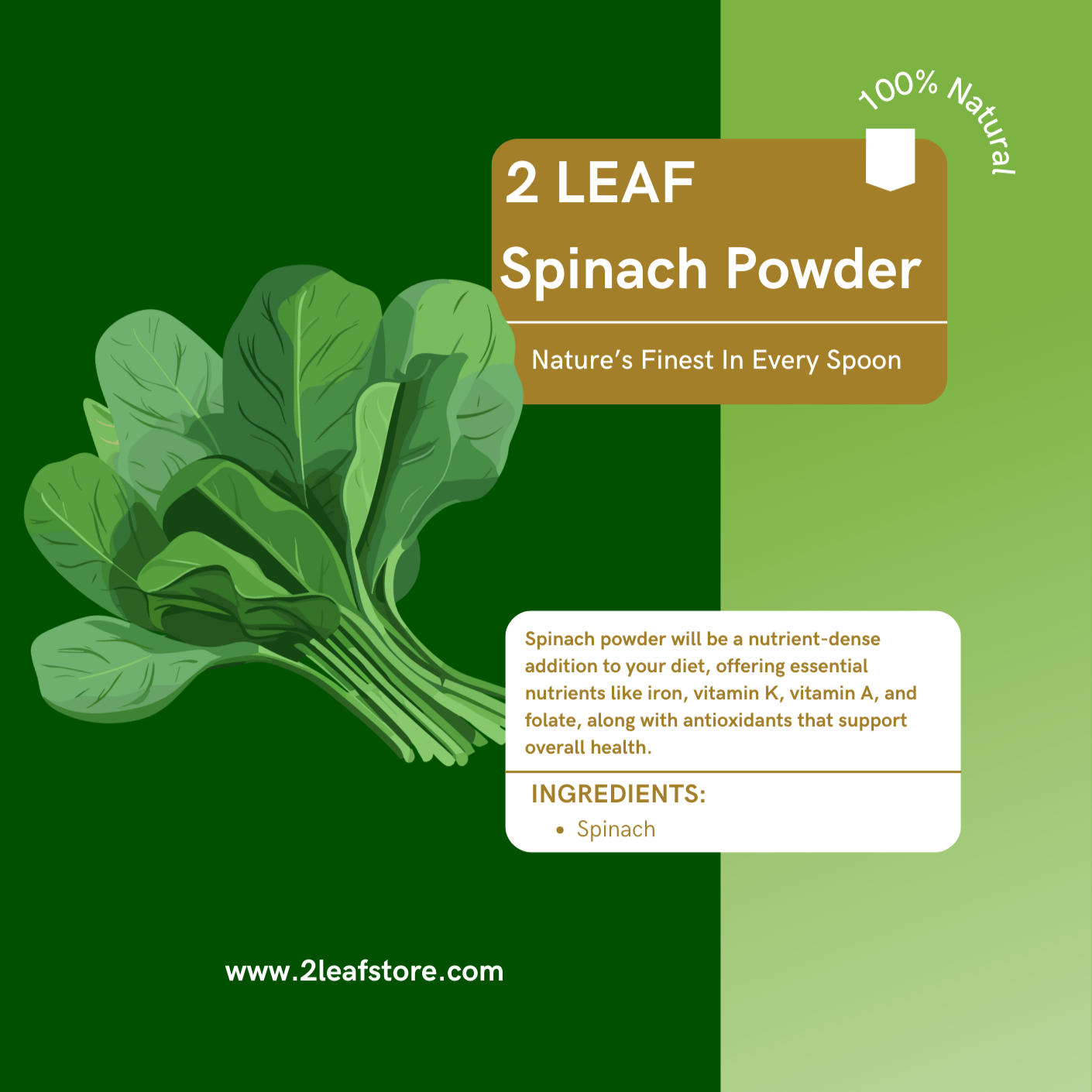 Spinach Powder