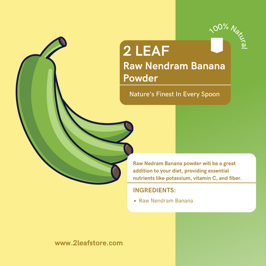 Raw Nendram Banana Powder